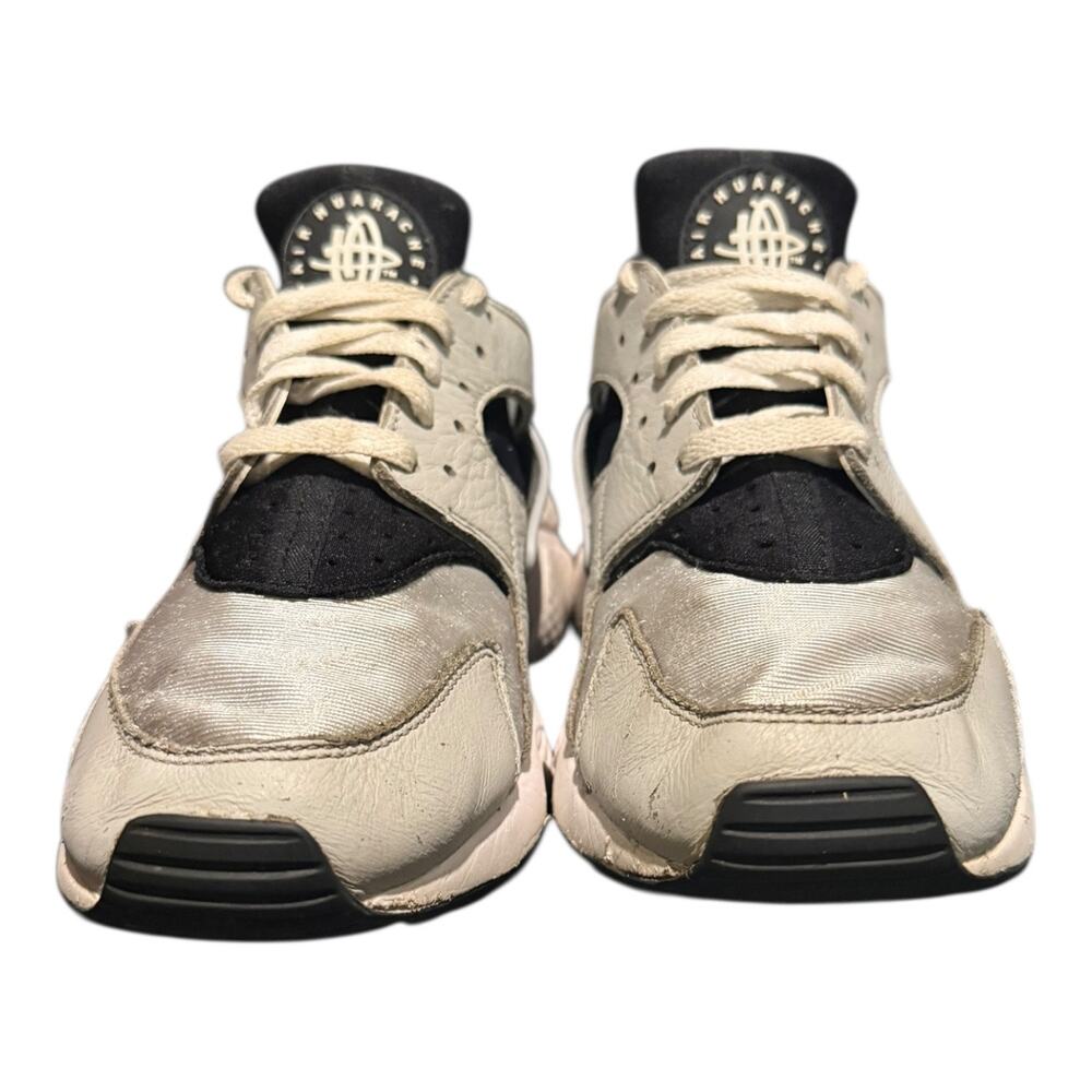 Nike Air Huarache Gray White Men's Size 8.5 Sneakers DD1068-001 Athletic - Picture 3 of 9
